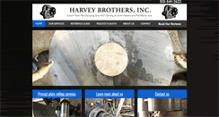 Desktop Screenshot of harveybrothersinc.com